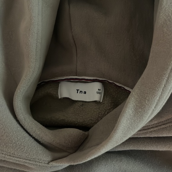 Cropped Taupe TNA Sweater - Picture 3 of 3